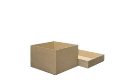10x10x10cm - 0,34 Desi Kraft Kapaklı Kutu - 2