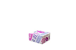 10x10x5 cm - 0,17 Desi Baskılı Kraft Hediye Kutusu - 1