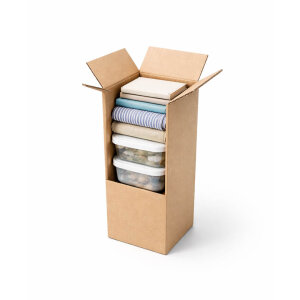 15x15x30 cm Çift Oluklu (Dopel) Koli - Şişe, Termos ve Hassas Obje Kutusu - 4