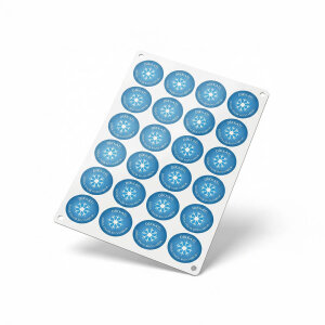 ملصق سلسلة التبريد 24 قطعة - 2