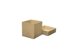 5x5x5cm - 0,041 Desi Kraft Kapaklı Kutu - 2