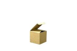 7x7x6,5 cm 0,11 Desi Kraft Kilitli Kutu - 1