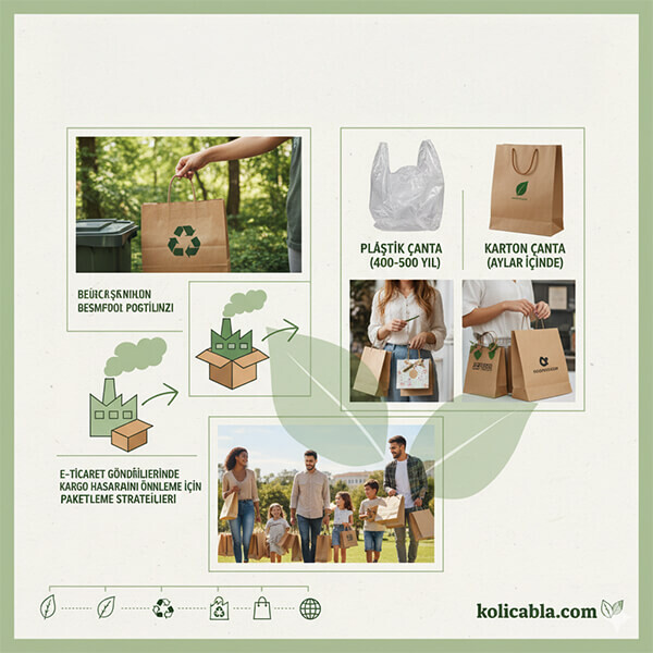 Plastik Değil, Karton: Çevre Dostu Çanta Seçmenin 5 Sebebi