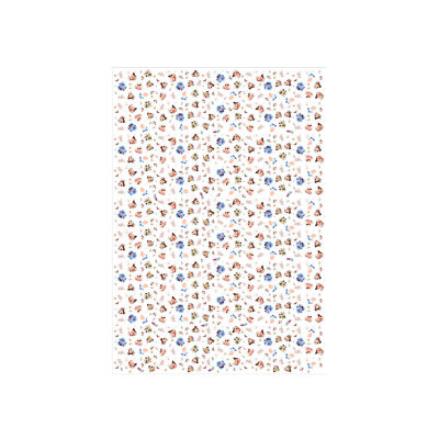 'Anneler Günü' Temalı Desenli Pelur Kağıt (35x50 cm) - 100 Adet | Sevgi Dolu Paketleme - KoliciAbla