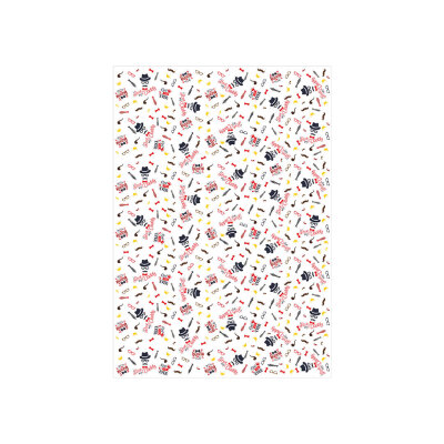 'Babalar Günü' Temalı Desenli Pelur Kağıt (35x50 cm) - 100 Adet | Karizmatik ve Eğlenceli - KoliciAbla