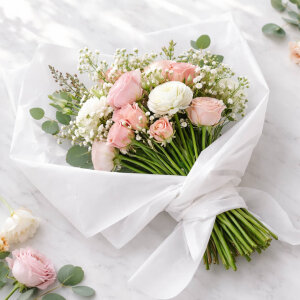 Beyaz Pelur Kağıt (50x70 cm) - 1000 Adet | Toptan Profesyonel Ambalaj (20 gr) - 3