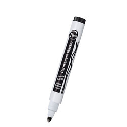 Bion 9175 Siyah Permanent Marker (Koli Kalemi - Kesik Uçlu) - MAS
