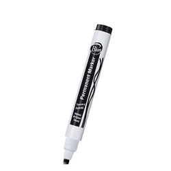 Bion 9177 Siyah Permanent Marker (Kesik Uçlu) - MAS