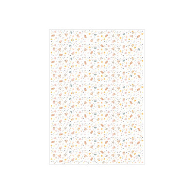 Boho Orman Hayvanları ve Çadır Desenli Pelur Kağıt (35x50 cm) - 100 Adet | Masalsı ve Organik - KoliciAbla