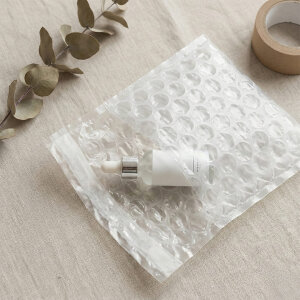 Kendinden Bantlı Büyük Balonlu Torba 24x22cm + 12cm Kapak | Ekstra Kalın Koruma 100 Adet - 6