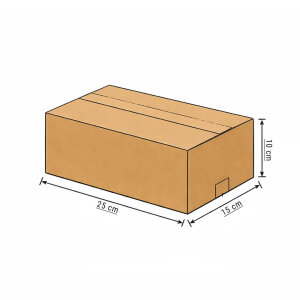 Çift Oluklu Koli (25x15x10 cm) - 5