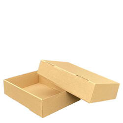 Kraft Kapaklı Hediye ve Saklama Kutusu (27.5x20x6.8 cm) - 1