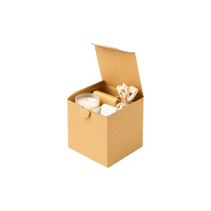 Kraft Kilitli Hediye Kutusu (13x13x14.5 cm) - koliciabla