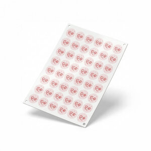 'Love You' Sticker Etiket (4x4cm) - 54 Adet | Hediye & Çiçek İçin Romantik Dokunuş - 2