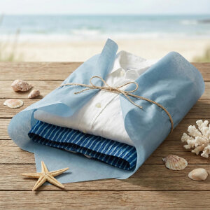 Mavi Pelur Kağıt (50x70 cm) - 100 Adet | Güven Veren Renk (20 gr) - 3