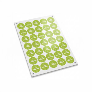 Organik Ürün Sticker Etiket (5x5cm) - 35 Adet | Doğallığın Güven Veren İmzası - 2