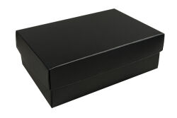 Parlak Siyah Hediye Kutusu (15x10x5 cm) - 10 Adet - 2