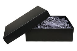 Parlak Siyah Hediye Kutusu (15x10x5 cm) - 10 Adet - koliciabla