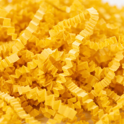 Sarı Kırpık Kağıt - 500 gr | Enerji Veren Dolgu Malzemesi - 2