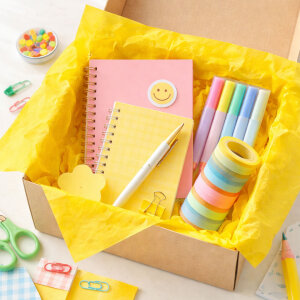 Sarı Pelur Kağıt (35x50 cm) - 100 Adet | Pratik ve Neşeli (20 gr) - 5