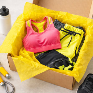 Sarı Pelur Kağıt (35x50 cm) - 100 Adet | Pratik ve Neşeli (20 gr) - 6