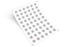 Sevgililer Günü 'Happy Valentine's Day' Baskılı Sticker (4 cm) - 54 Adet - 2
