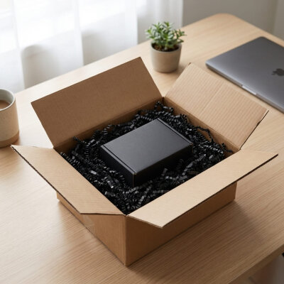 Siyah Kırpık Kağıt - 500 gr | Asalet ve Prestij (Premium Dolgu) - 6