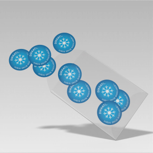 Soğuk Zincir Uyarı Etiketi (Ø 7 cm) - 24 Adet - 2