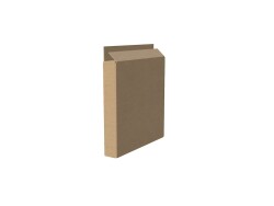 Tablo kolisi Çift Oluklu Kraft 35x4x35cm 1,63 Desi - 