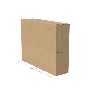 Tablo Kolisi Tek Oluklu Kraft 60x14x44 cm - KoliciAbla