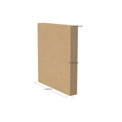 Tablo Kolisi Tek Oluklu Kraft 60x8x65 cm - KoliciAbla