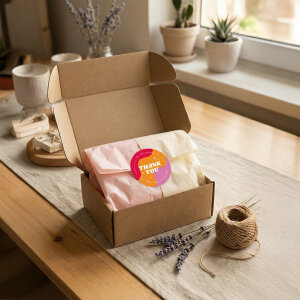 'Thank You' Sticker (4x4cm) - 48 Adet | Küçük İşletme, Büyük Teşekkür! - 6