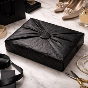 Black Tissue Paper 35x50cm - 1000 pieces - 3