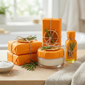 Orange Pelur Paper 50x70cm 100 pieces - 5